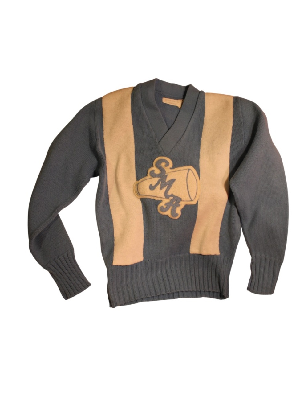 vintage cheerleading sweater